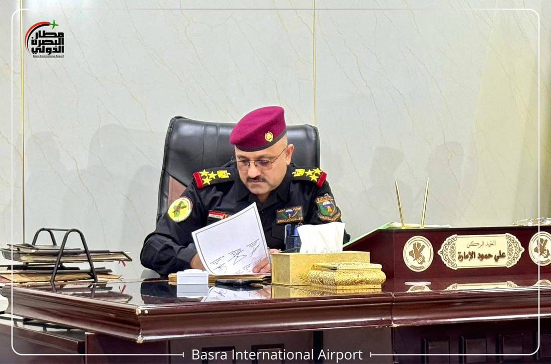 انسحاب جهاز مكافحة الإرهاب.. قوة جديدة تتسلم الباب الخلفي لمطار البصرة