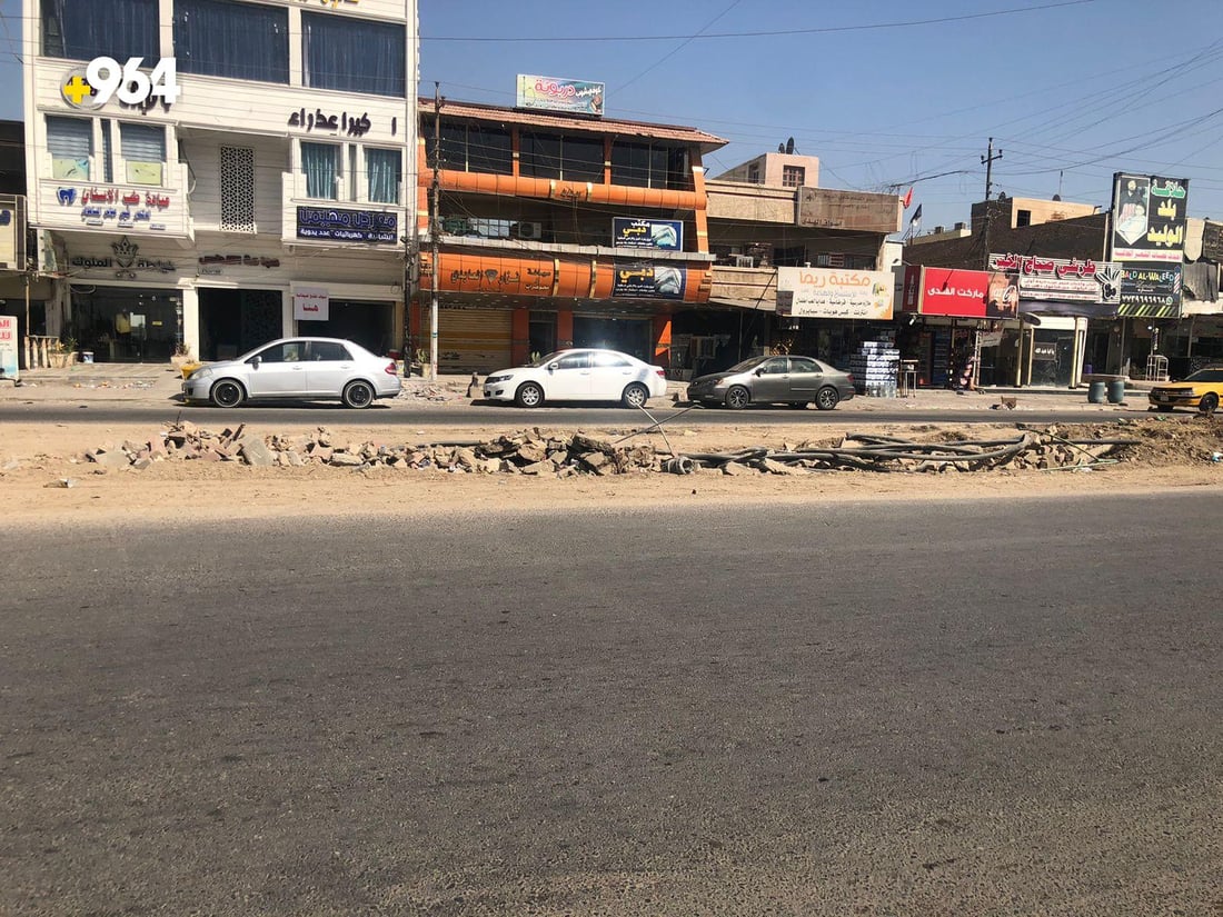 صور من العمل في حي الجهاد: الشارع سيكون مختلفاً.. أرصفة مقرنص وأشجار خريفية