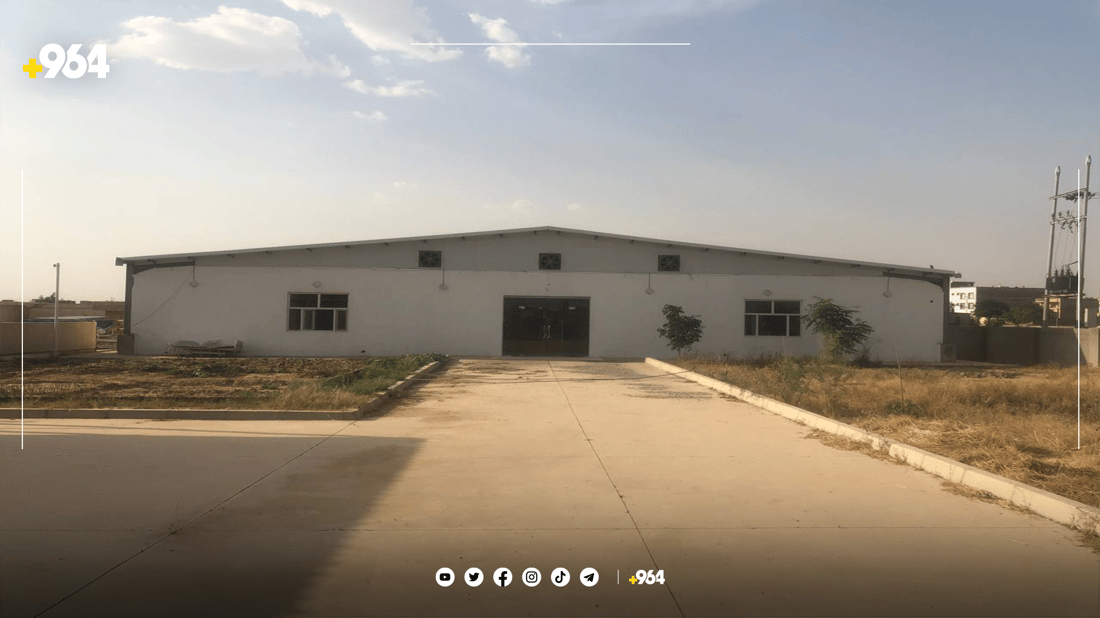 نەخۆشخانەی ئەڵوەن لەدوای گۆڕینی سەقفەکەی دەکرێتەوە