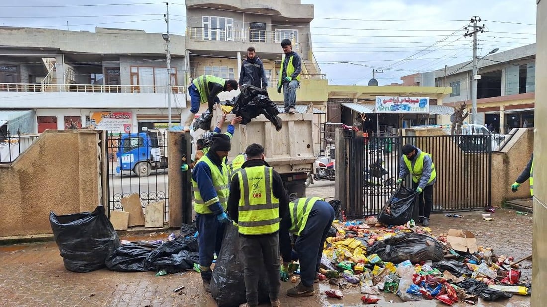 لە چەمچەماڵ 15 تۆن خۆراک و شمەکی بەسەرچوو لەناوبران