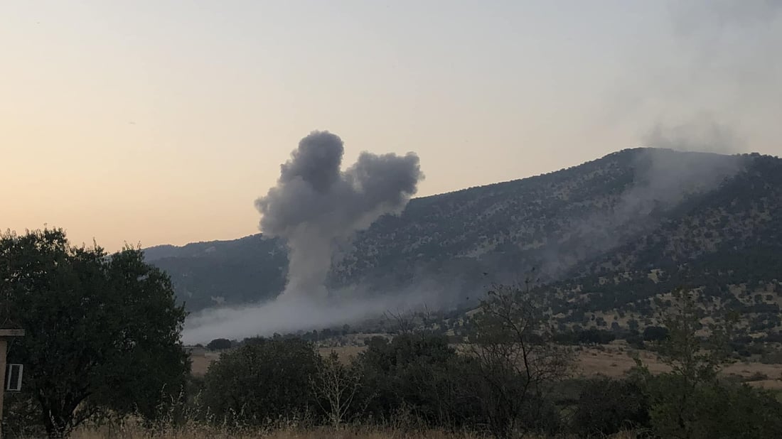 لە سنوورى شێلادزێ، سوپاى تورکیا 17 جار هێرشیان کردووەتە سەر چیاى مام رەشا