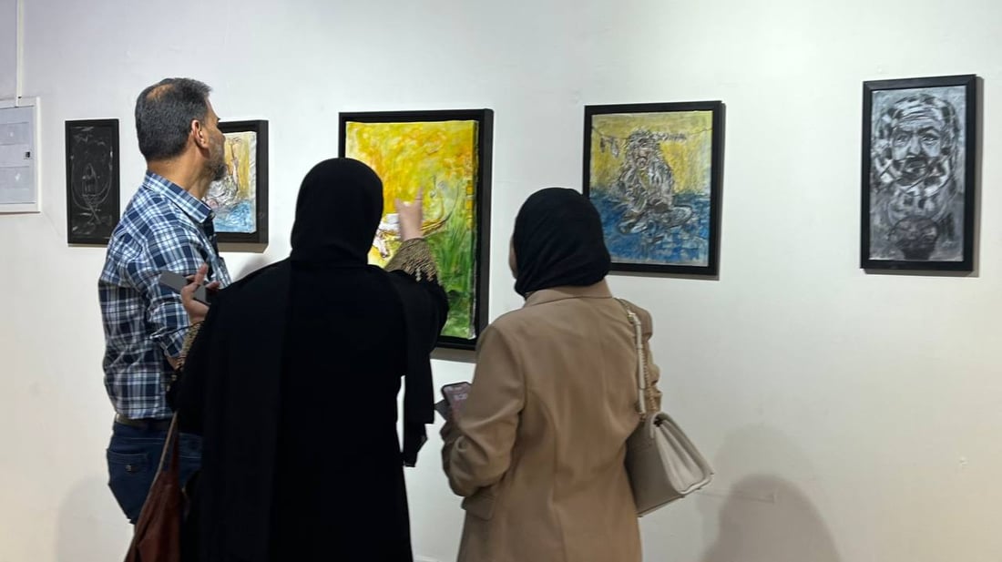 صور: نبراس جاءت لكاليري حامد سعيد.. البصرة تتفاخر باستضافة فناني العراق