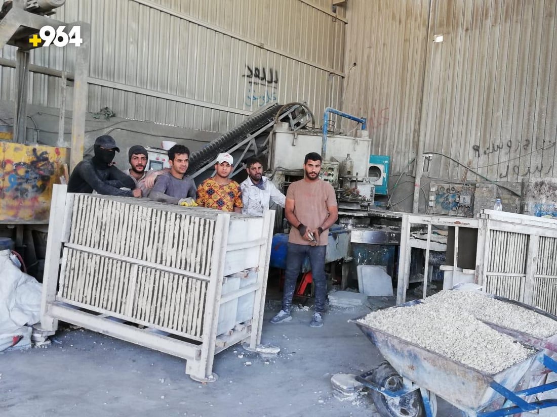 منتجها أفضل بأحجار كردستان.. معامل كاشي بغداد عاجزة أمام الإيراني “الأنيق الرخيص”