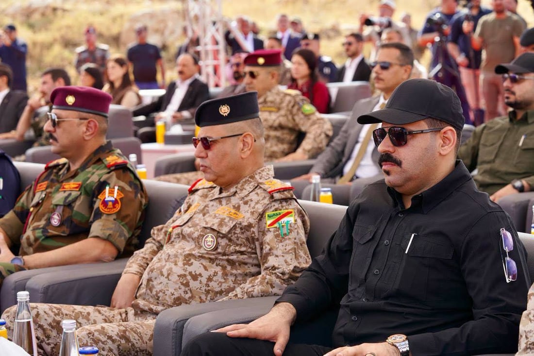 جبل سنجار بيد الجيش العراقي.. صور من مراسم دمج “اليبشة” بالأجهزة الأمنية