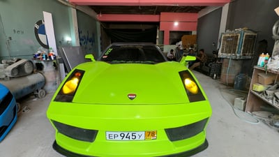 لمبرغيني رقم كركوك بدفترين.. كلما غاب “وضاح” عاد بمفاجأة!