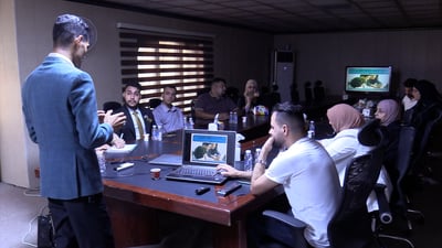 فيديو من بغداد: نساء ورجال في ورشة لكتابة تقارير حقوق الإنسان وفق المعايير الدولية