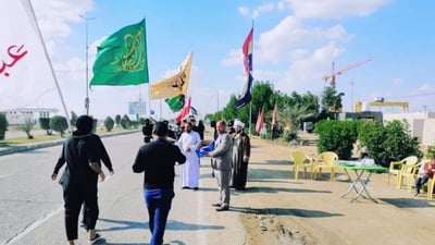مضيف الإمام الحسين يقدم وجبات مجانية والزوار ينقلون بسيارات العتبة – بيان