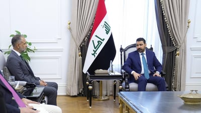 الزيدي يهنئ رئيس الوزراء البريطاني الجديد ويبحث مع السفير تطورات المنطقة