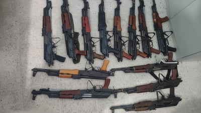 حلبجة: ضبط مسدسات تركية وبنادق روسية في ناحية “طويَلة”