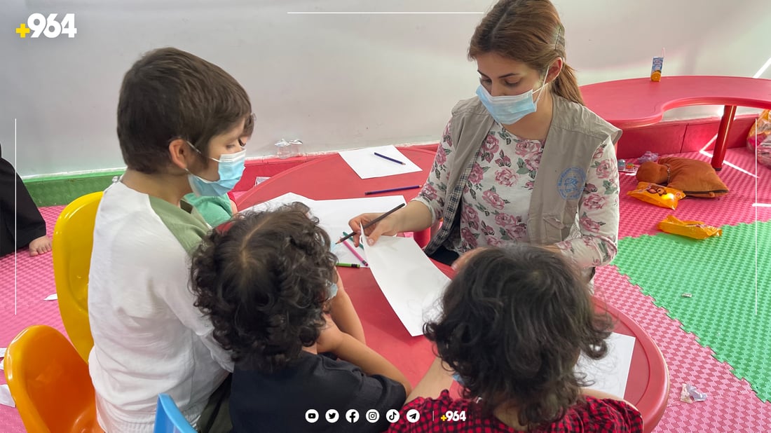 منداڵانی نەخۆشخانەی هیوا دڵخۆش دەکرێن