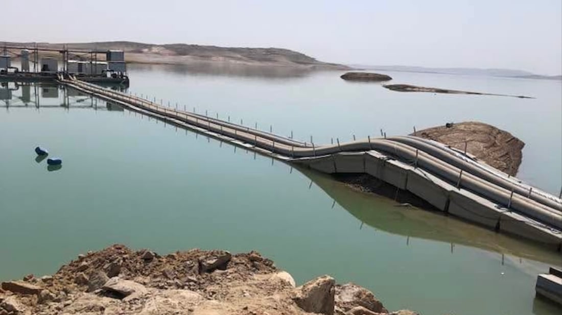 وشکەساڵی مەترسی لەسەر پرۆژەی ئاوی ناحیەی فایدە دروست کردووە