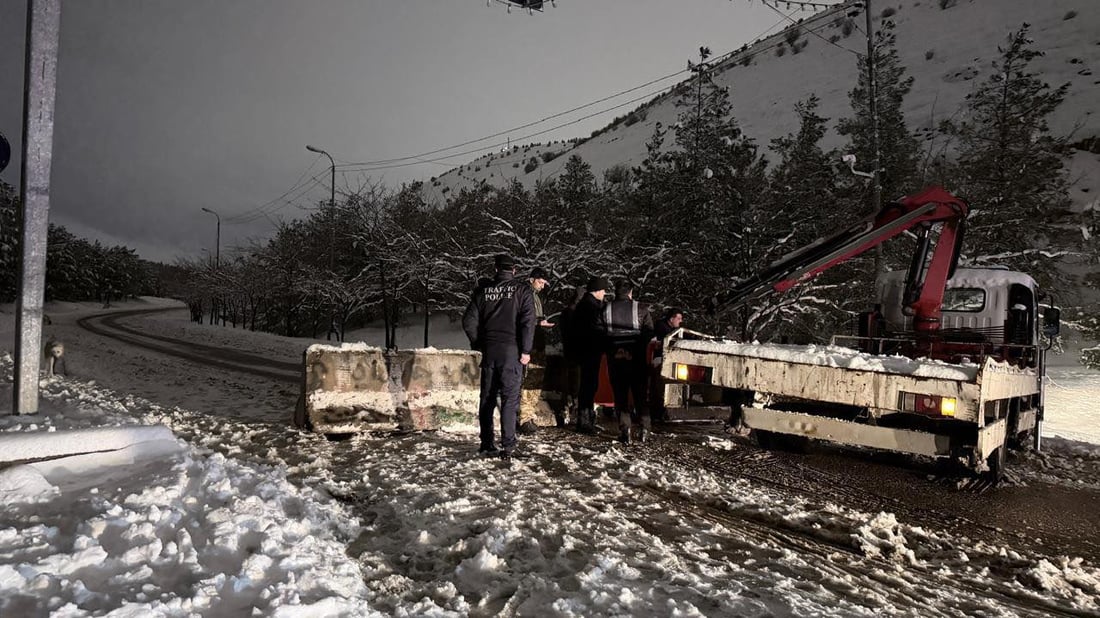 رێگاکانی دۆڵەمیران و ئەزمەڕ و شاخی گۆیژە لە سلێمانی داخران