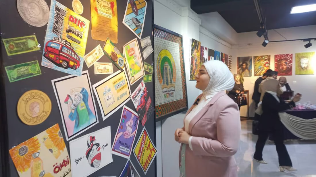 Wasit fine arts college hosts student design exhibition
