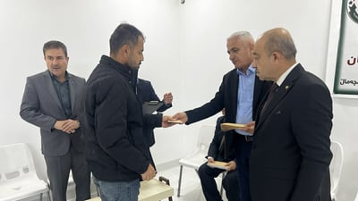 یەكێتی مامۆستایان مامۆستایانی زیانلێکەوتووی لافاوەکەی چەمچەماڵیان بەسەرکردەوە و هاوکاری کردن