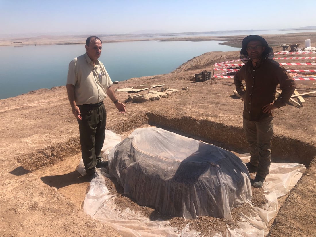 ئه‌و گۆڕانه‌ى له‌ ئه‌نجامى دابه‌زینى ئاوى به‌نداوى موسڵ له‌ خانكێ ده‌ركه‌وتوون له‌ دهۆك ده‌پارێزرێن