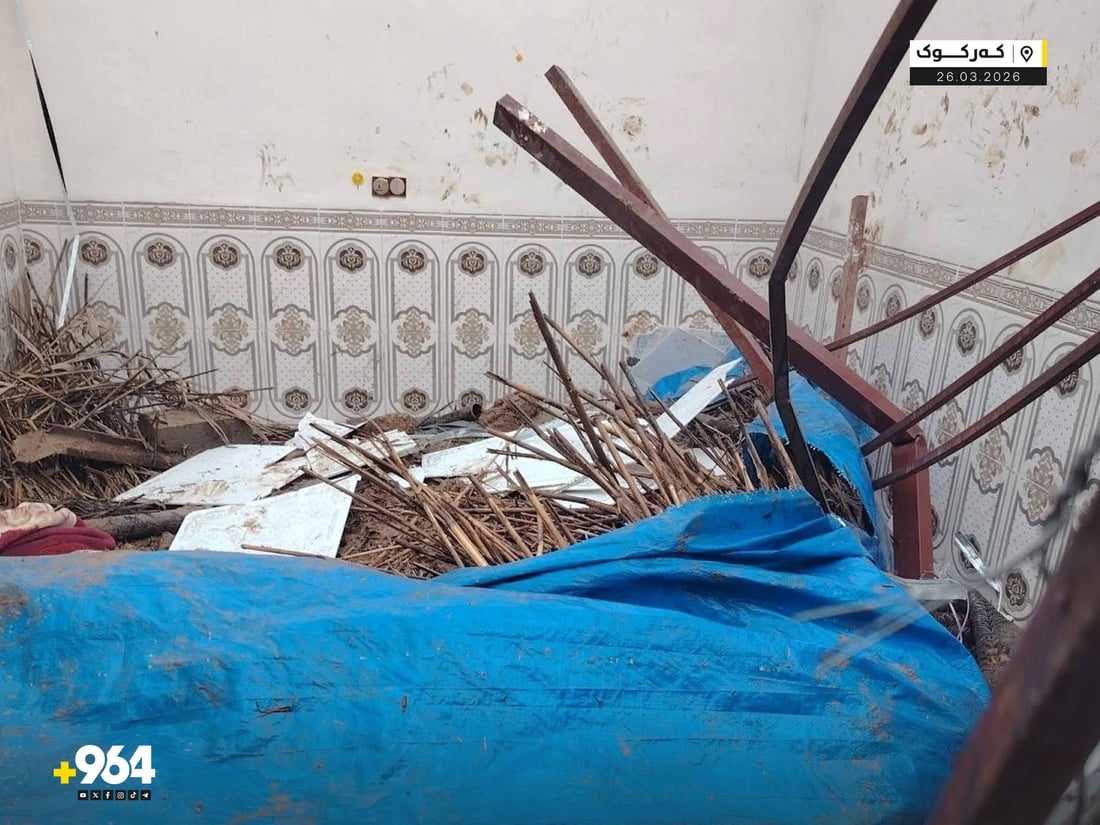 بەهۆی با و بارانەوە دوو خانوو روخاون و پێنج کەسیش بریندارن