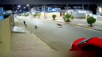 شاهد: طفل سريع جداً يردد الشهادتين ويركض.. نجا من هجوم ك...