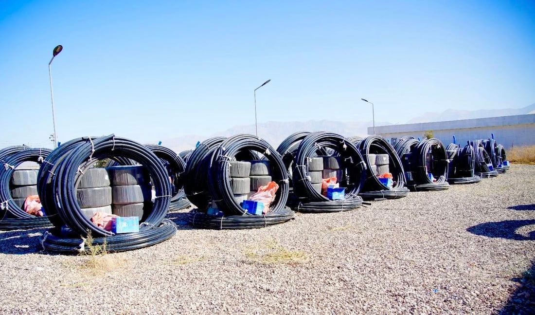 پاکێجی تەکنەلۆژی پێشکەوتووی ئاودێری بەسەر جوتیارانی هەڵەبجە دابەشکرا