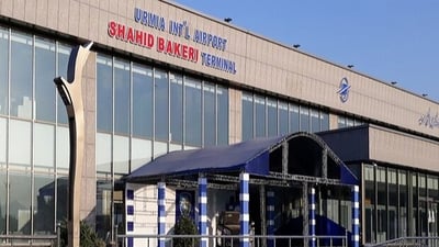 دوو نەخۆش بوونەهۆی نیشتنەوەی فڕۆکەیەکی هێڵی ئاسمانی ئیزمیر – تاران لە ورمێ