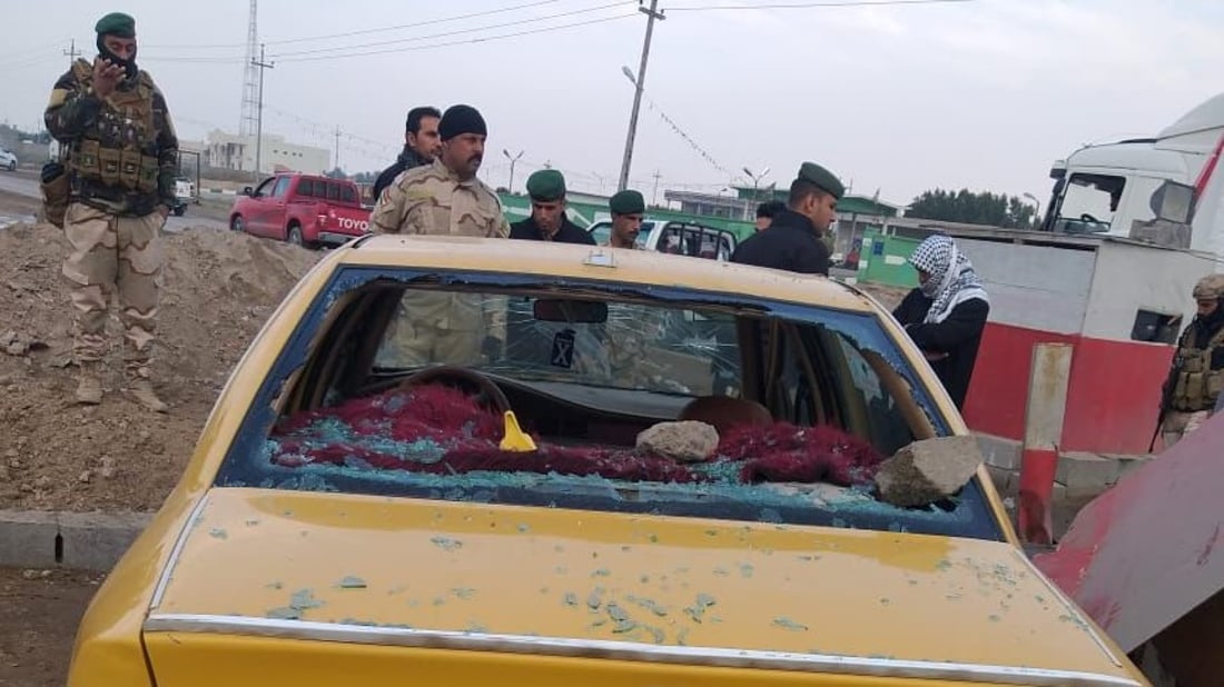 صور: حوادث السير تحطم سيطرات الجيش للمرة الثالثة في أسبوعين شمالي البصرة