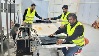 Basra inaugurates new garbage bag factory with aims to improve waste management