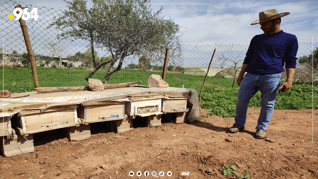 گەنجێکی چەمچەماڵ كارى جیاواز له‌ كشتوكاڵ ده‌كات