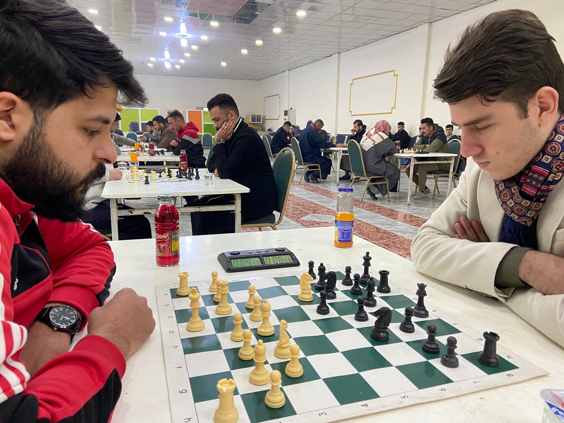 صور: “كِش ملك” في الضّلوعية.. أول بطولة شطرنج بمشاركة 20 لاعباً