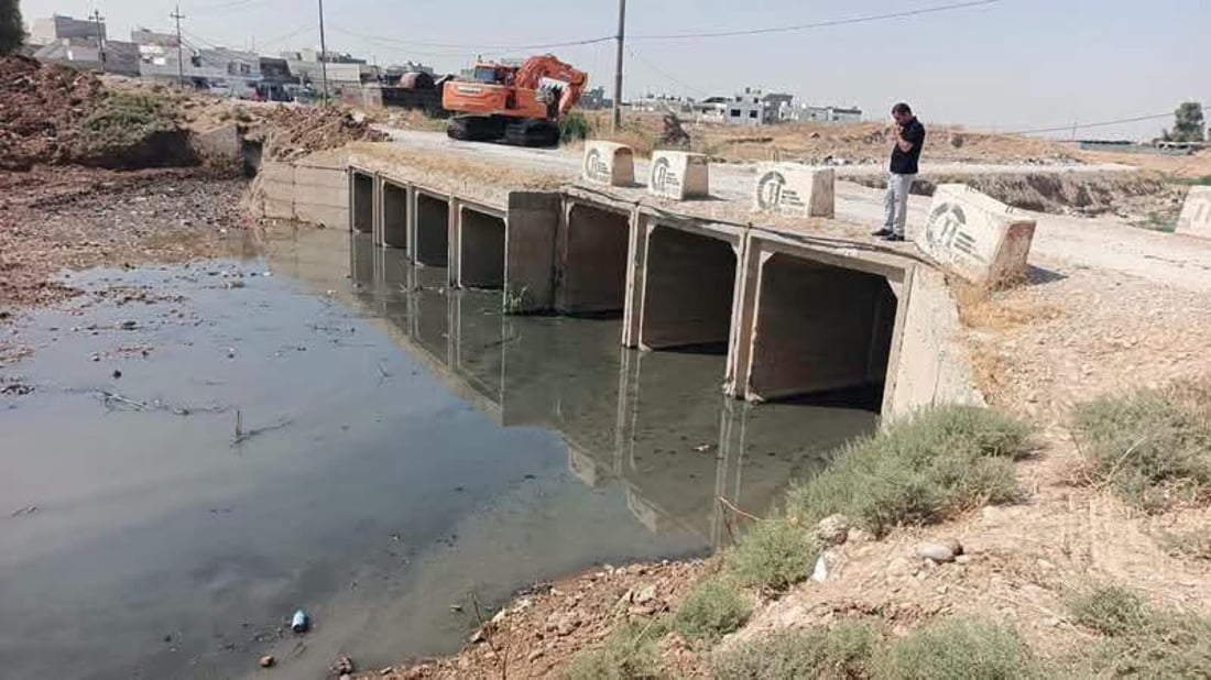هەر لە ئێستاوە کەند و رێڕەوەکانی لافاو لە هەولێر پاک دەکرێنەوە