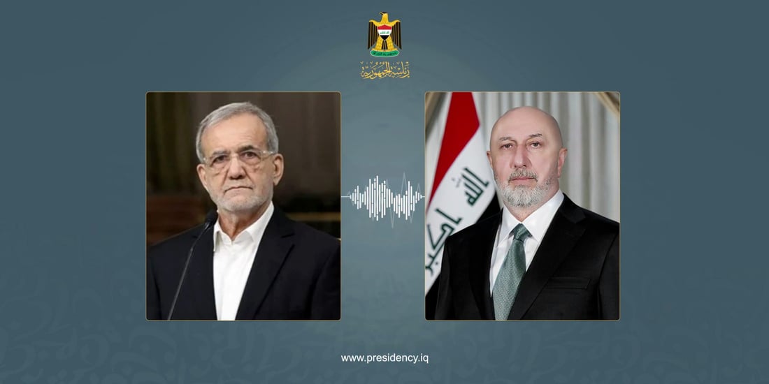 Iranian president calls Iraq counterpart Amedi for Eid, invites him to visit Iran