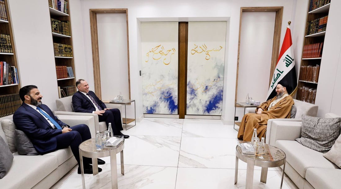 الحكيم ينصح المحافظ باستثمار طلبة الجامعات في معالجة واقع الديوانية