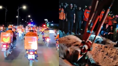 ماتۆڕسوارانی تەڵەبات تەرمی هاوڕێکەیان بەڕێکرد