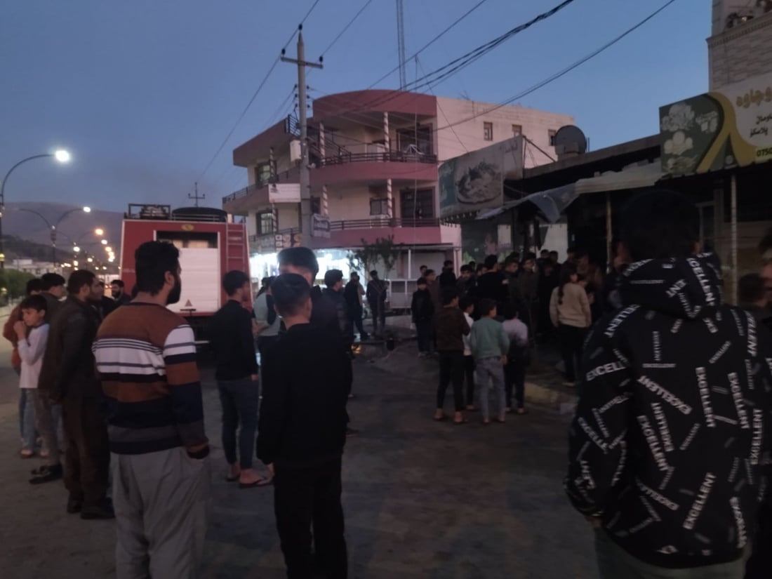 بەهۆى لێچوونى غازەوە نانەواخانەیەک ئاگرى گرت