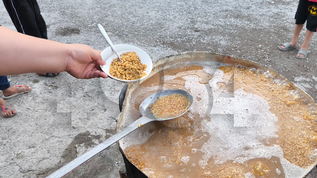 خانمانی شارەزوور بۆ دروستکردنی ساوەر و دۆینە گەنم دەکوڵێنن