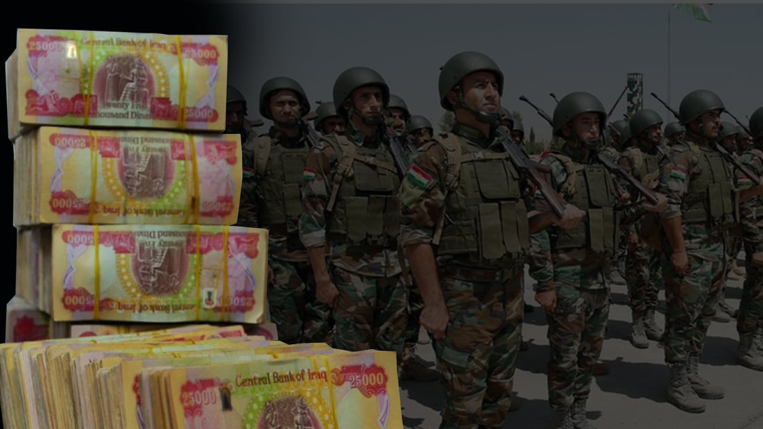 هاوكارییە مانگانه‌کەى هاوپه‌یمانان بۆ هێزى پێشمه‌رگه‌ زیاد كراوە