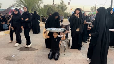 فيديو: داقوق “كربلاء ثانية” والزوار من كل العراق بذكرى زين العابدين