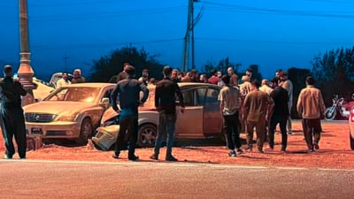 شەش كەس بەهۆی رووداویكی هاتوچۆ بریندار بوون