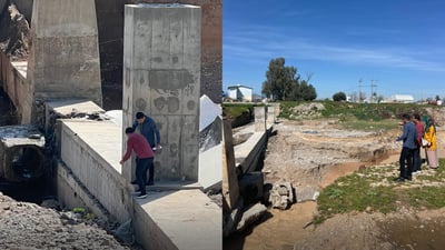 جۆگەی سەرەکیی ئاودێریی چوارقوڕنە زیانی پێگەیشتووە