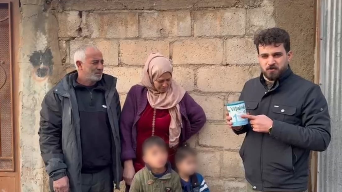 ئەمانەتەکەی گەیشتە شوێنى خۆى؛ 10 هەزارەکە بوو بە شیر بۆ منداڵێکی رۆژئاوا