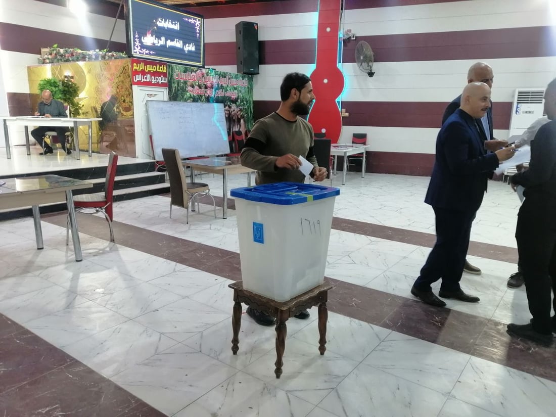 تصويت استمر 4 ساعات.. اعضاء نادي القاسم يختارون حسين علي رئيسا للهيئة الإدارية