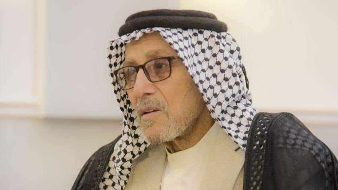 عشيرة بني خالد في ذي قار تنعى شيخها گاطع عطية آل عبرة عن 74 عاماً