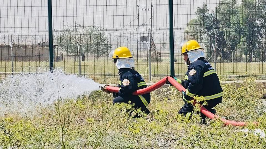 تیمێكی ئه‌ڵمانى تاقیكردنه‌وه‌ به‌ تیمه‌كانى وه‌ڵامدانه‌وه‌ى خێرا له‌هه‌رێمی كوردستان ده‌كه‌ن