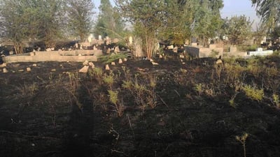 گۆرستانی سیروان مه‌ترسى له‌سه‌ره‌