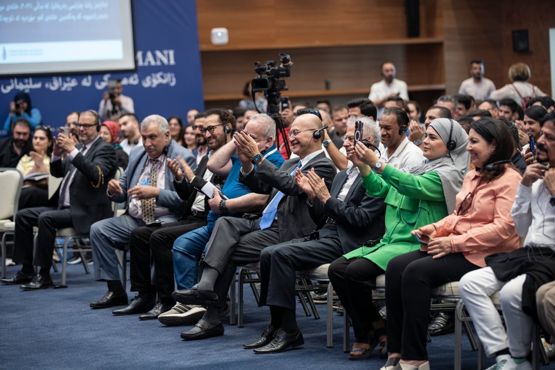 برهم صالح كرّم المدفعي.. مهرجان “ألحان الأمم” أبهر الجمهور بتراث الشرق (فيديو)