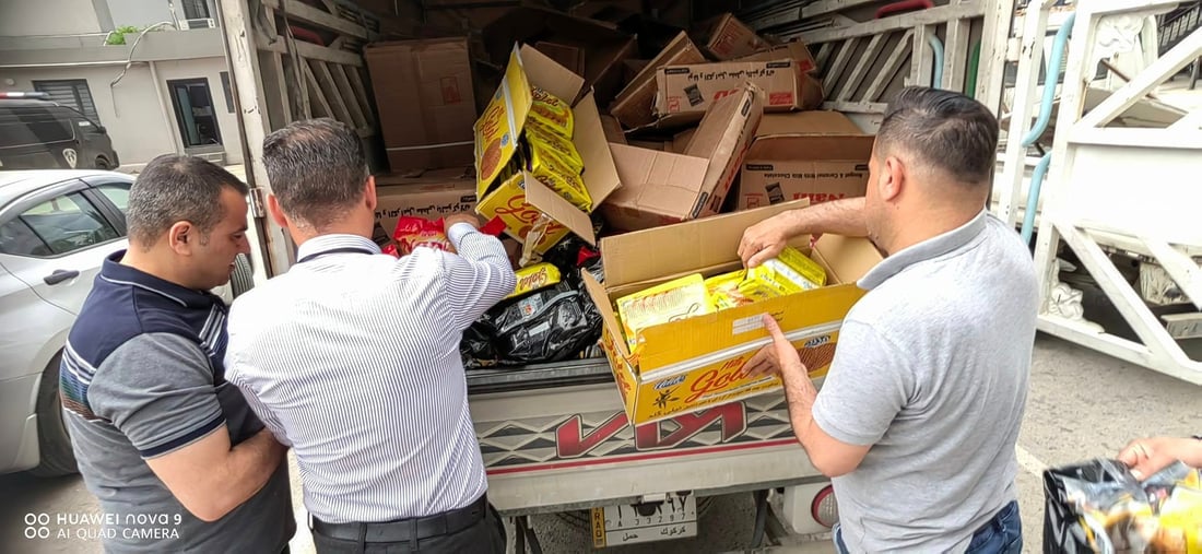 120 كارتۆن نەستەلە لە رانیە دەستى بەسەرداگیرا