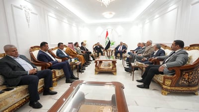 اتفاق بين الحلبوسي والسامرائي على ضرورة التعاون المشترك لحل المشكلات العالقة