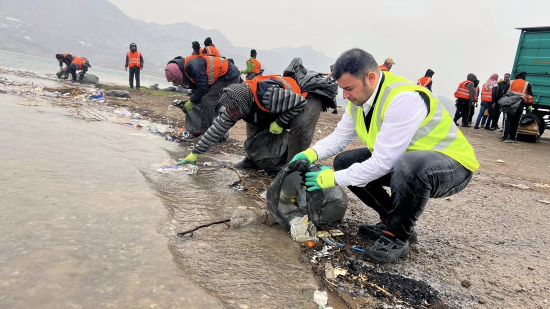 10 تۆن پاشماوه‌ له‌ به‌نداوى دهۆك ده‌هێندرا