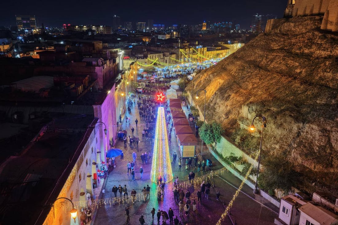 مام عەوڵا و نونو منداڵانیان خەنی كرد