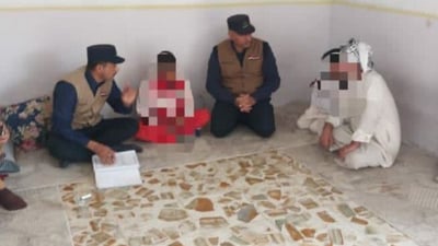 شرطة الكوفة تعيد طفلاً هارباً من جده الذي يعنفه
