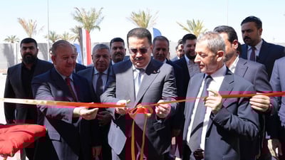 Sudani opens food factories in Baghdad, calls private sector key to tackling unemployment