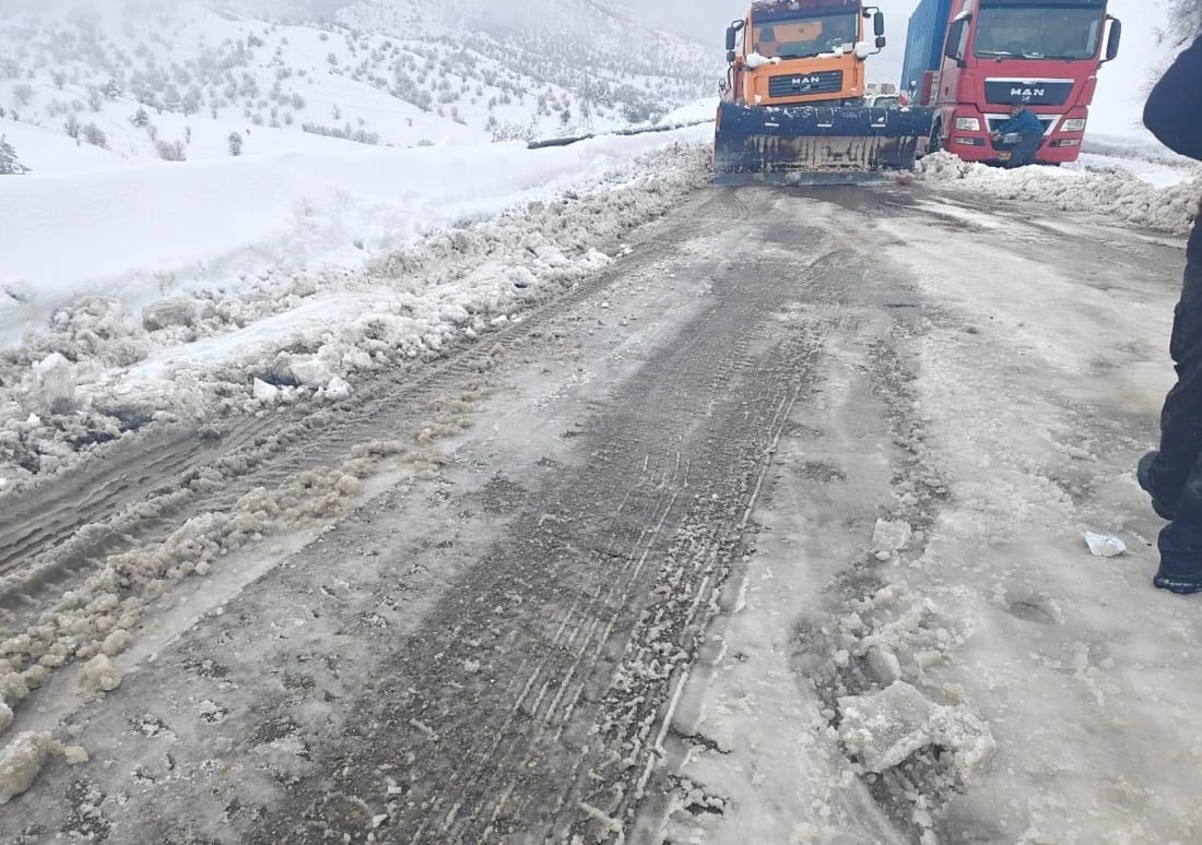 رێگای نێوان سلێمانی – پێنجوێن کراوەتەوە و هاتوچۆ ئاساییە